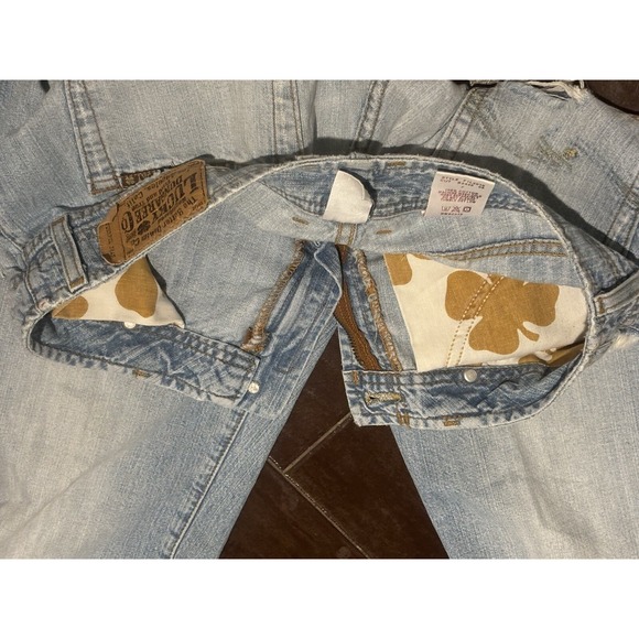 Lucky Brand Jeans Dungarees Women's‎ Fit Wonder Blue  Size 4/27 American Made - Picture 5 of 16